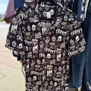 Philco's Trippy Men’s Button Down, Size Large, NWT